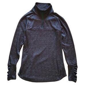 Columbia Outerspaced 1/2 Zip Rouched Sleeve Pullover M